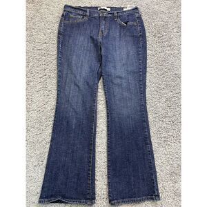 Levi's Women's Denim 515 Bootcut Dark Wash Pkt‎ Bling Blue Jeans size 8/30.